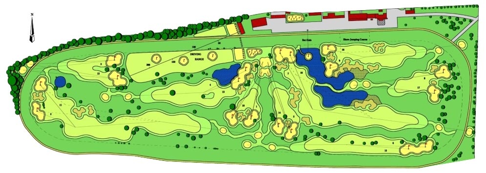 Golf&Racing Club Karlovy Vary Map