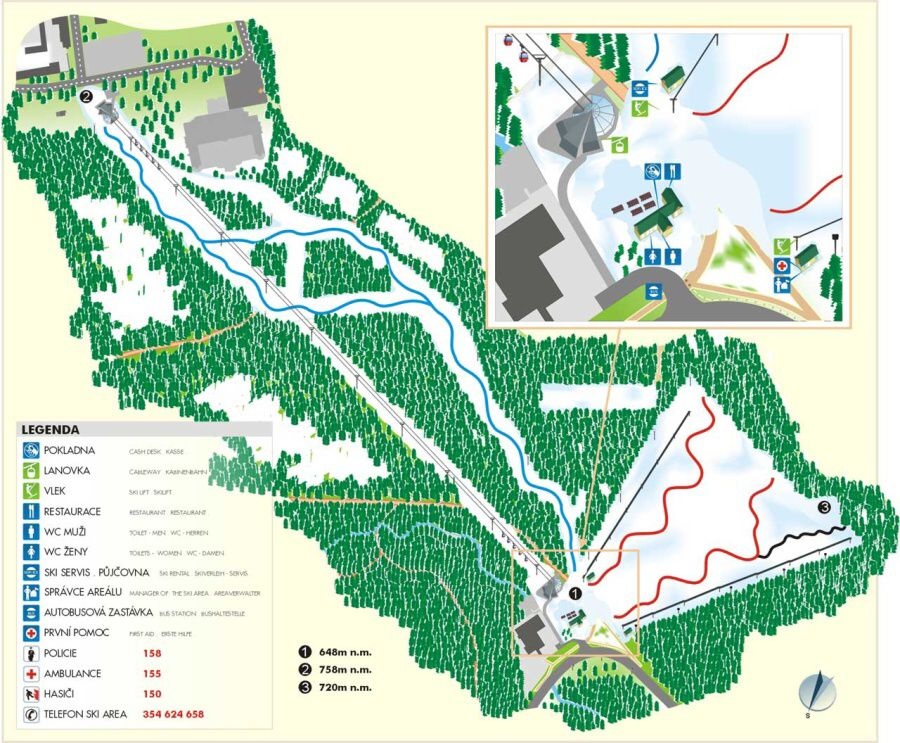 marienbad-lyzarska mapa